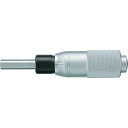 SK マイクロメータヘッド 測定範囲0~15mm ストレートステム 先端平面 ( 1002-250 ) 新潟精機(株)