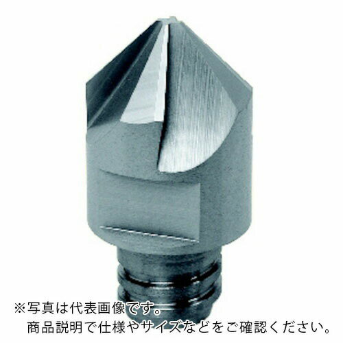 特長：刃先交換式エンドミルで同一サイズのホルダーで形状の異なる仕様ヘッドを装着する事で多種の加工が可能です。ヘッド交換が容易であり工具交換時間の短縮が可能です。用途：面取り加工用。仕様：ねじれ角(°)加工径φ12溝長(mm)イスカル　C　チ...