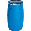 サンコー プラスチックドラムオープンタイプ 850011 PDO200L-1ブルー ( SKPDO-200L-1-BL ) 三甲(株)