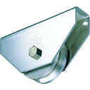 【SALE価格】ヨコヅナ ステンレス重量戸車 車輪径110mm V型 ( JBS-1105 ) (株)ヨコヅナ