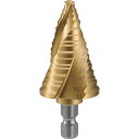 【SALE価格】TRUSCO ステップドリル 3枚刃チタンコーティング 6~33mm 段数11 ( 3S-NMS-33G ) トラスコ中山(株)