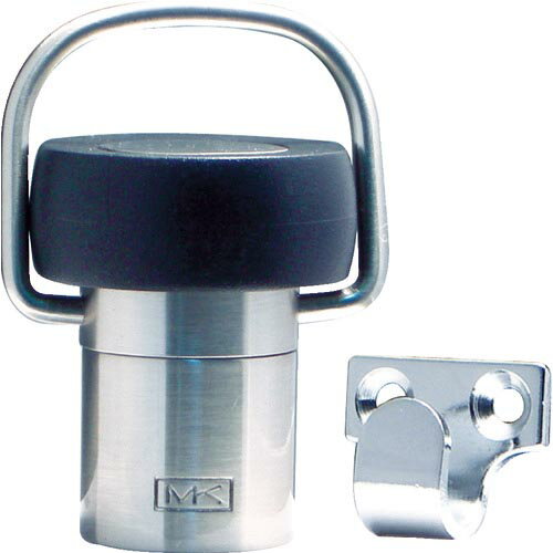 【SALE価格】MK ワーク戸当 フック付 45mm サテンシルバー ( D-315-453 ) (株)MARUKI HARDWARECORPORAT..