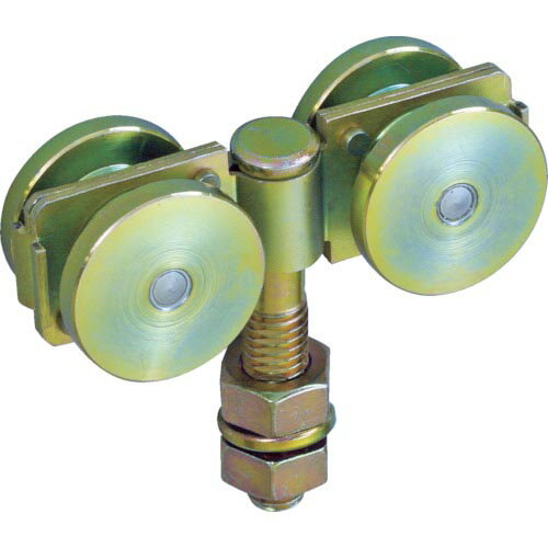 DAIKEN 2号ドアハンガー用ベアリング複車 フレキシブルタイプ ( 2-4WH-BN ) (株)ダイケン