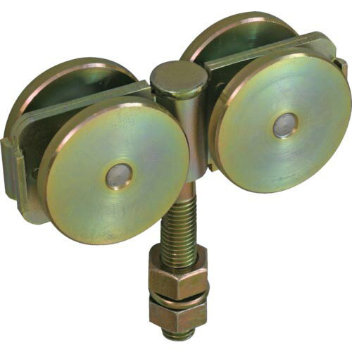 DAIKEN 4号ドアハンガー用ベアリング複車 フレキシブルタイプ ( 4-4WH-BN ) (株)ダイケン