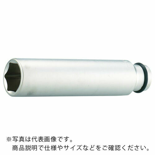 TONE インパクト用超ロングソケット 対辺寸法22mm 全長150mm ( 4NV-22L150 ) TONE(株)