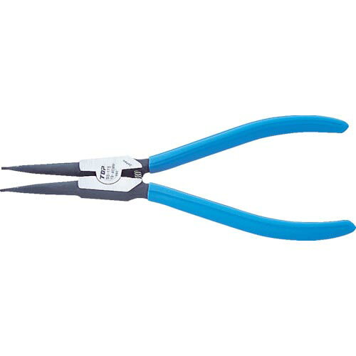 【SALE価格】TOP ( トップ工業 ) スナップリングプライヤ 軸用直爪 230mm 使用範囲32~80mm ( SS-230 )