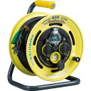 ハタヤ レインボーリールブレーカー付 30m アース付 ( BE-30K ) (株)ハタヤリミテッド