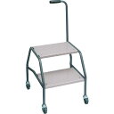 NF 移動式踏み台SFS型 ステップ2段縞鋼板タイプ H800X470X455 ( SFS-92CT ) 日本ファイリング(株)