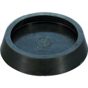 光 平置きゴム 黒丸 内径42mm ( BE-0-402 ) (株)光