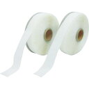 Shinwa マジクロボンド メス 強粘着付 25mm×5m 白 ( 2W3L5UC-255-W ) 伸和(株)