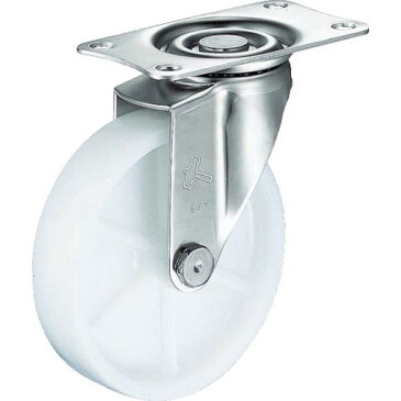 ハンマー Eシリーズオールステンレス 旋回式ナイロン車輪 75mm 320E-N75-BAR01 ( 320EN75BAR01 ) ハンマーキャスター(株)