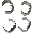 【SALE価格】ユタカメイク 金具 端末爪 5mm×8mm 4個入り ( KM-01 ) (株)ユタカメイク