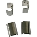 【SALE価格】ユタカメイク 金具 端末爪 6mm×10.5mm 4個入り ( KM-02 ) (株)ユタカメイク