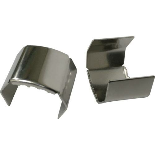 ユタカメイク 金具 端末爪 15mm×15mm金具 2個入り ( KM-09 ) (株)ユタカメイク