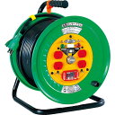 NICHIDO 金属センサードラム 過負荷漏電兼用ブレーカ付 30m ( KS-EK34 ) 日動工業(株)
