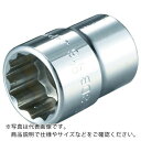 TONE ソケット(インチ) (12角) 吋目 7/16inch 全長35mm ( 4DB-14 ) TONE(株)