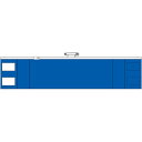 【SALE価格】TRUSCO ファスナー付腕章 青 ( T-84843A ) トラスコ中山(株)