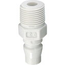 【SALE価格】JOPLAX 樹脂プラグ 相手側取付メネジRc(PT)3/8 ( JS-03W ) ジョプラックス(株)