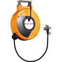 【SALE価格】ハタヤ コードマック2 単相100V 10m 三ツ口コンセント ( CDS2-101T ) (株)ハタヤリミテッド