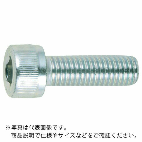 コノエ 六角穴付ボルト三価白M4×10 (500本入) ( CS-W-0410 )