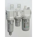 【SALE価格】CKD FRLユニット F.R.Lコンビネーション 標準白色シリーズ Rc3/8 ルブリケータ・手動コックなし ( C2000-10-W ) C...