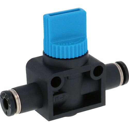 PISCO ハンドバルブ ユニオンストレート2方弁チューブ4出力4 ( HV4-4-2 ) (株)日本ピスコ