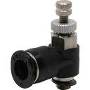 PISCO スロットルバルブ エルボ チューブ6MMネジM5X08 ( JNC6-M5 ) (株)日本ピスコ