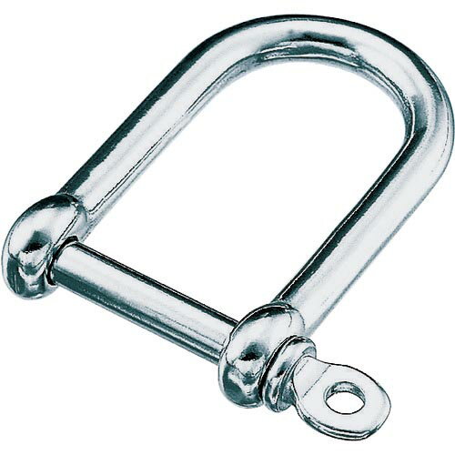 水本 ステンレス ロングワイドシャックル 長さ96mm 内幅48mm ( A-1419 ) (株)水本機械製作所