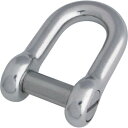 【SALE価格】水本 ステンレス ネジ止め沈みシャックル 長さ52mm 内幅26mm ( B-1488 ) (株)水本機械製作所
