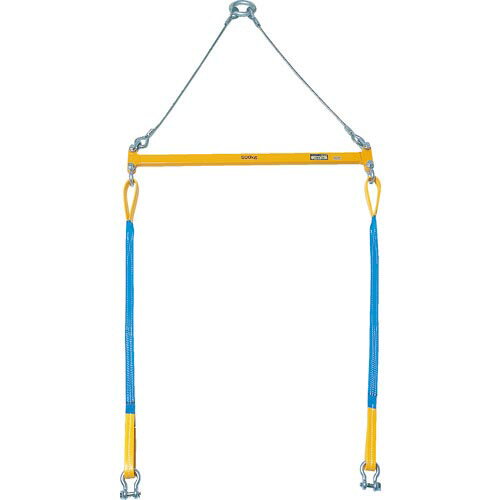 スーパー 2点吊用天秤 容量:500kg スパン長:800mm ( PSB508 ) (株)スーパーツール