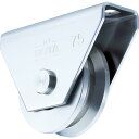【SALE価格】ヨコヅナ ロタ・ステン重量戸車 50mm V型 ( WBS-0505 ) (株)ヨコヅナ