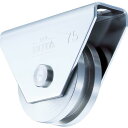 【SALE価格】ヨコヅナ ロタ・ステンレス重量戸車 車輪径120mm H型 ( WBS-1206 ) (株)ヨコヅナ