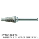 【SALE価格】TRUSCO 超硬バー テーパー先丸型 Φ12.7(14°)X刃長29X軸6シン ( TB7C127S ) トラスコ中山(株)