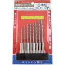 【SALE価格】ISF 六角軸コバルト正宗ドリル 8本組セット(ブリスターパック入) ( 6COD-8P ) (株)イシハシ精工
