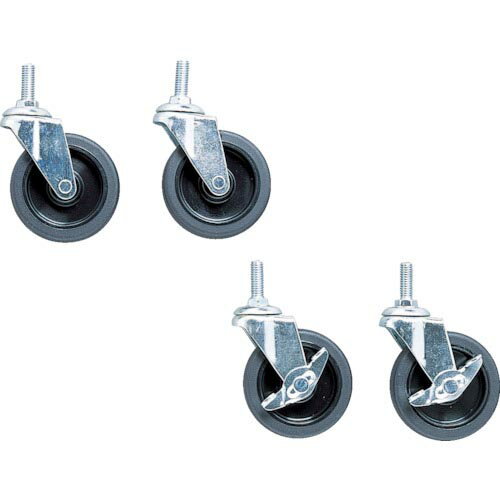 IRIS 539420 メタルラック用大型キャスター 4個セット ( MR-475C (539420) ) アイリスオーヤマ(株)