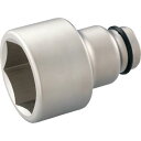【SALE価格】TONE インパクト用ロングソケット 対辺寸法70mm 差込角25.4mm ( 8NV-70L ) TONE(株)