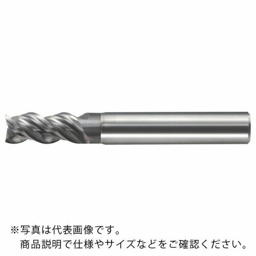 ユニオンツール DLCコートアルミ用3枚刃高能率ロングネックスクエアエンドミル ( DLC-AZS3040-120 (274-9040) ) ユニオンツール(株...