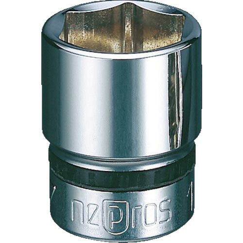 nepros ( 京都機械工具 ) 9.5sq.ソケット(六角) 対辺寸法17mm 差込角9.5mm ( NB3-17 )