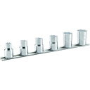 TONE ソケットセット(6角・ホルダー付) 6pcs 差込角12.7mm ( HS406 ) TONE(株)