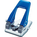 【SALE価格】OP 2穴パンチ 青 穴あけ可能枚数42枚(4.0mm) ( PU-80N-BU ) オープン工業(株)