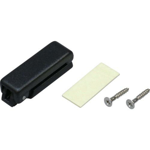 光 収納フック 小 ABS 黒 (1個=1PK) ( KSAF-21 ) (株)光