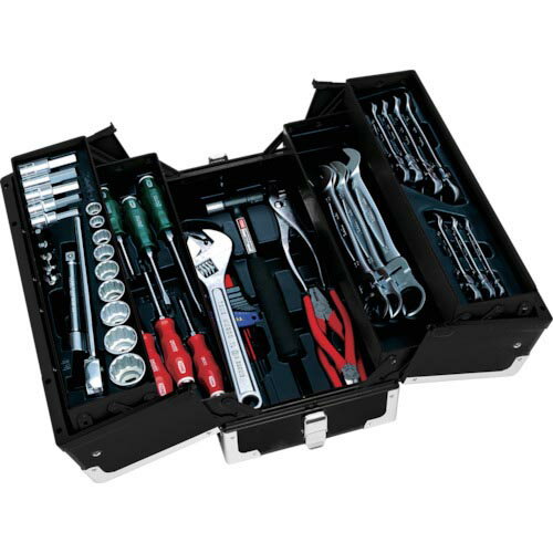 TONE 整備用工具セット TSH430ツールセット 52点セット マットブラック ( TSH430BK )
