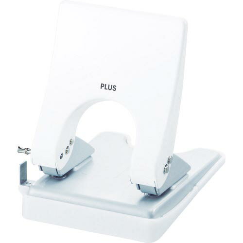 PLUS 30201)2穴パンチ フォ-ス1/2 M 白 ( PU-830A-WH ) プラス(株)