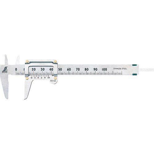 シンワ ポケットノギス 100mm ( 19518 ) シンワ測定(株)