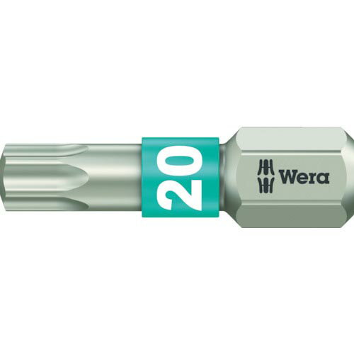Wera 3867/1 ステンレストーションビット トルクス20X25 ( 071034 ) Wera社