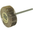 【SALE価格】ヤナセ 軸付フラップホイール 30x10x3 #180 ( UF301039 ) 【10本セット】 柳瀬(株)