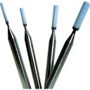 【SALE価格】チェリー 精密軸付砥石320 2.5x10x3x45 (10本入) ( QB-2.5 ) (株)大和製砥所