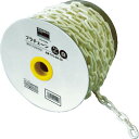 TRUSCO プラチェーン 6MMX50M 白 ( TPC-6W-50 ) トラスコ中山(株)