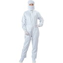 BLASTON フード付つなぎ服 ホワイト Lサイズ ( BSC-11032-W-L ) (株)ブラストン