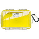PELICAN マイクロケース 1040 黄 190×128×54 ( 1040-027-100 ) PELICAN PRODUCTS社